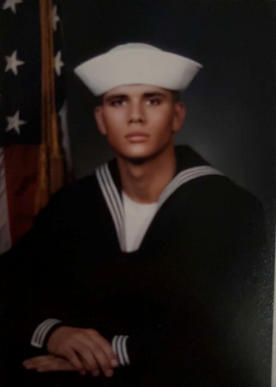 Founder Navy boot camp portrait