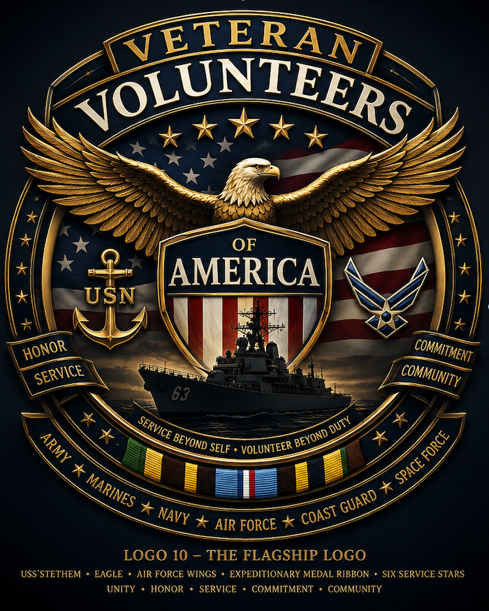 Veteran Volunteers of America flagship logo
